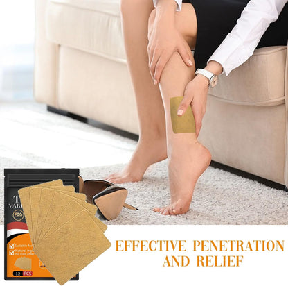 🦵Turmeric Varicose Vein Patch – A Natural Breakthrough for Vein Health! 🌿🦵