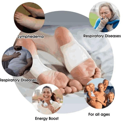 Bee Venom Lymphatic Drainage & Slimming Foot Patches 🌿👣